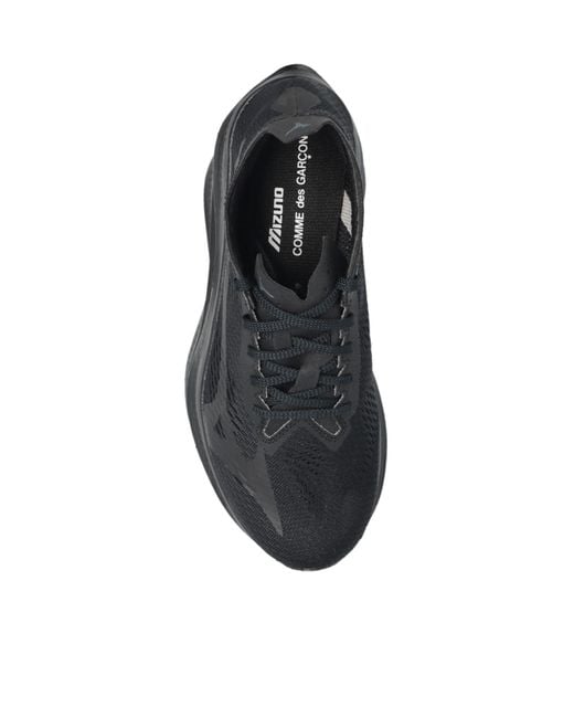 Comme des Garçons Black Round-Toe Sneakers for men