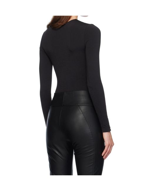 Wolford Black Berlin Bodysuit