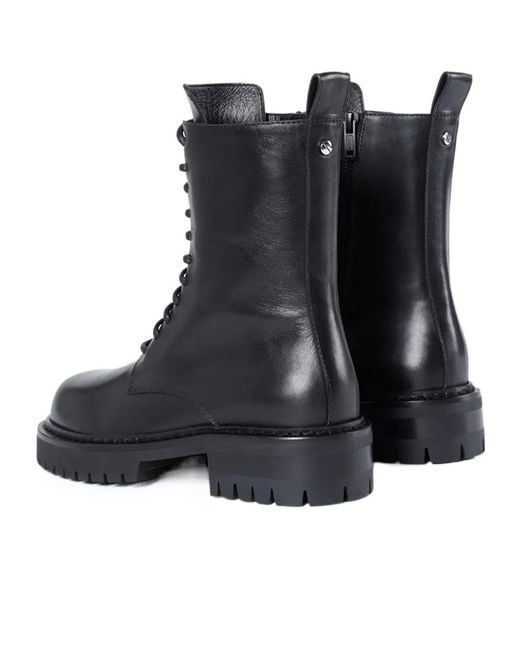 Ann Demeulemeester Black Skagi Ankle Boots for men