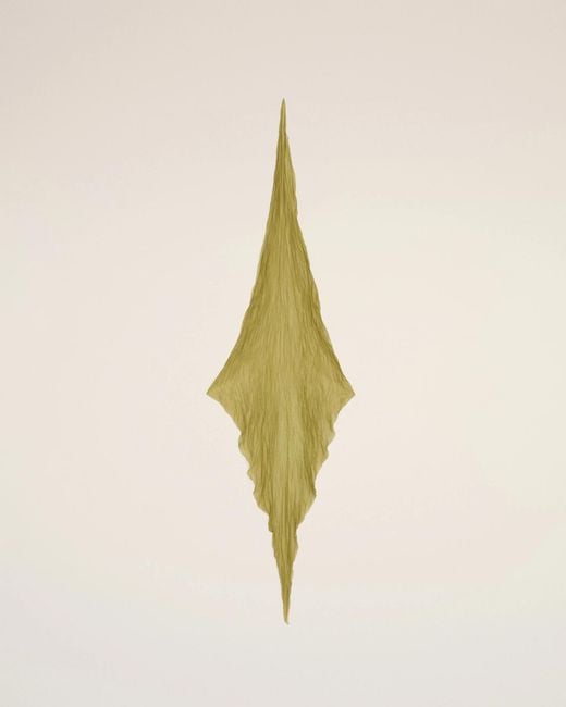 AMI Metallic Ami Crinkled Gavroche Scarf for men