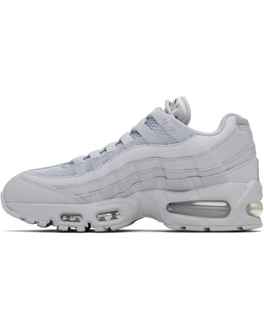 Nike Gray Air Max 95 'Wolf' Trainers for men