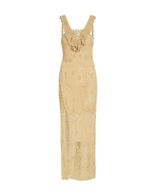 Isabel Marant Metallic Crochet Dress