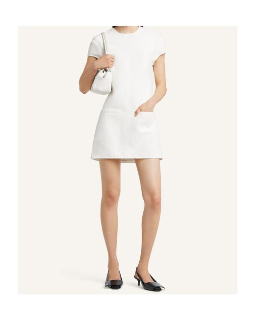 Courreges White A-Line Mini Dress