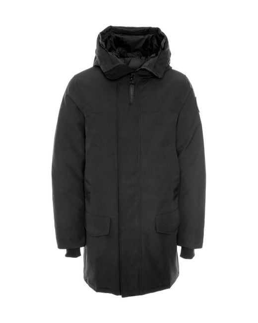 Canada Goose Black Langford Hooded Parka for men