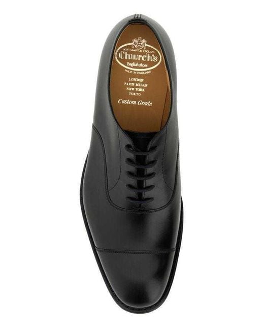 Church's Black Consul R 2.0 Oxford Lace-Up Shoes for men