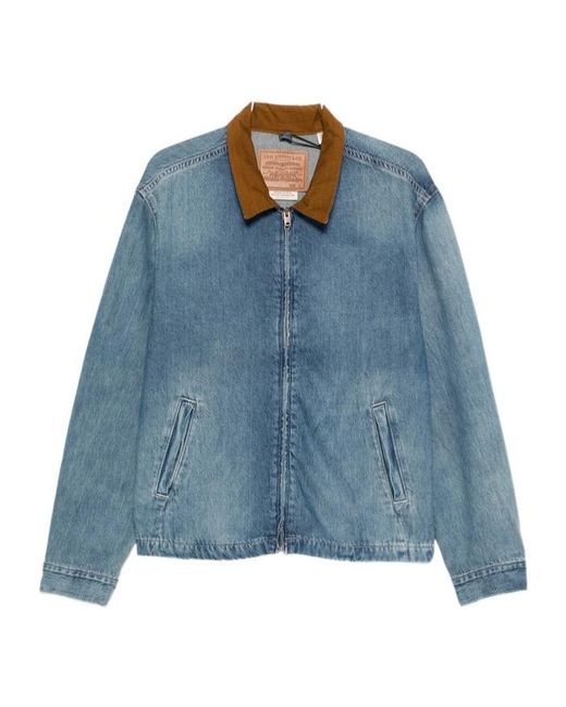 Levi's Blue Mechanics Full-Zip Jacket for men
