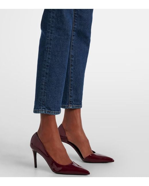 FRAME Blue Five Pocket Jeans