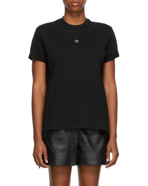Stella McCartney Black Ministar Crewneck T-Shirt