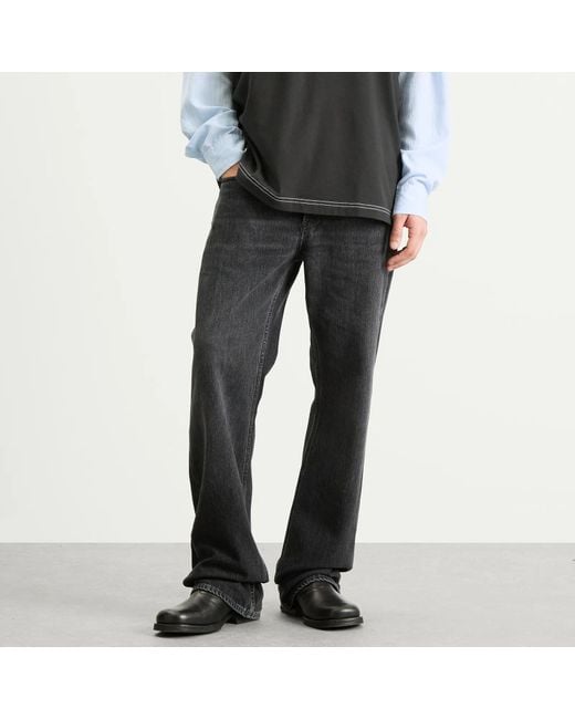 Acne Gray Jeans With Belt Loops for men