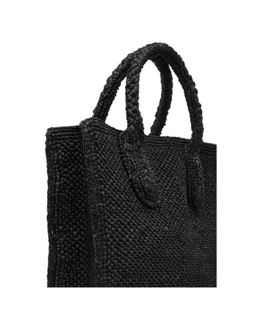 IBELIV Black Rary Tote Bag