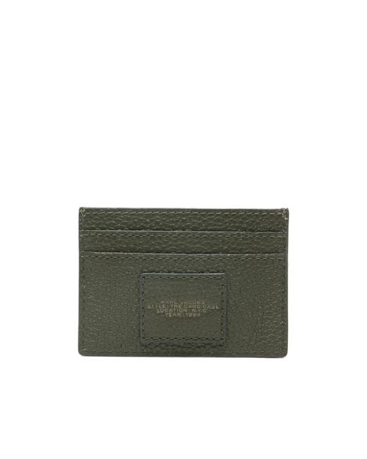Marc Jacobs Green Logo Embossed Cardholder