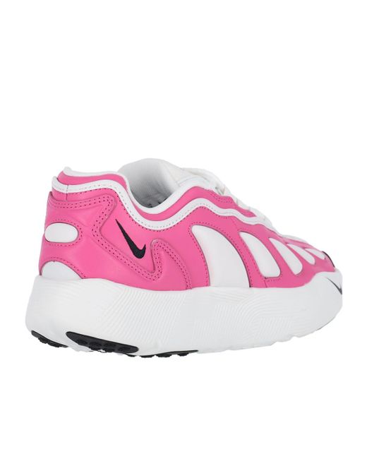 Comme des Garçons Pink Comme Des Garçons Homme Plus Lace-Up Sneakers for men