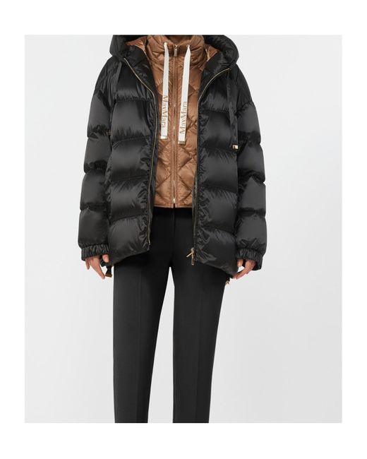 Max Mara Black The Cube Felice Down Jacket
