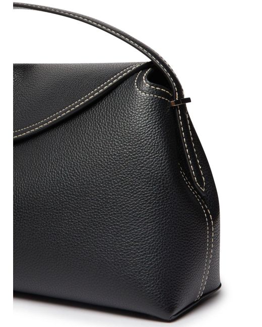 Totême  Black T-Lock Shoulder Bag