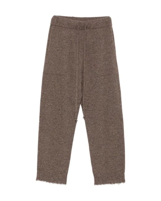 Uma Wang Gray Ankle Pants