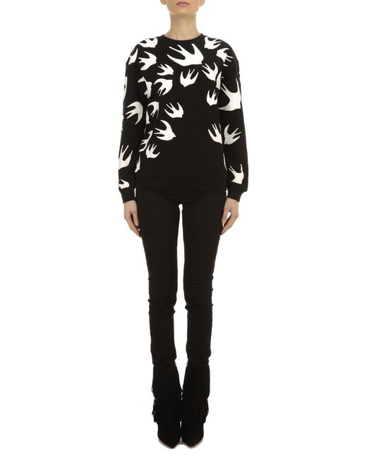 McQ Alexander McQueen Black Swallow' Pullover