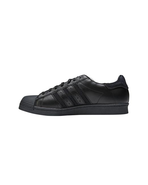 Y-3 Black Solid-Color Sneakers for men