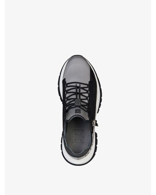 Givenchy Black Spectre 4G Lace-Up Sneakers for men
