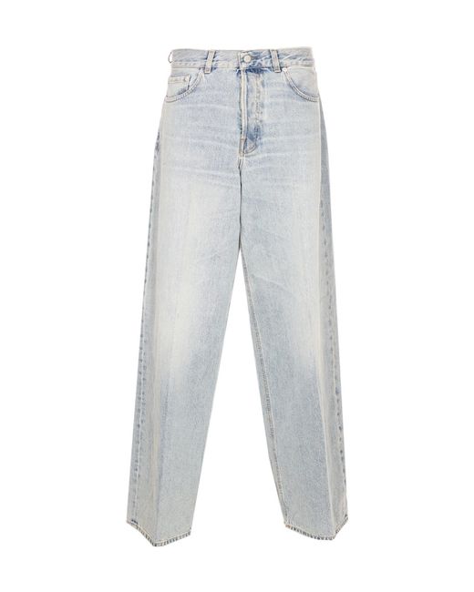 Haikure Gray Celestial Bethany Wide-Leg Jeans