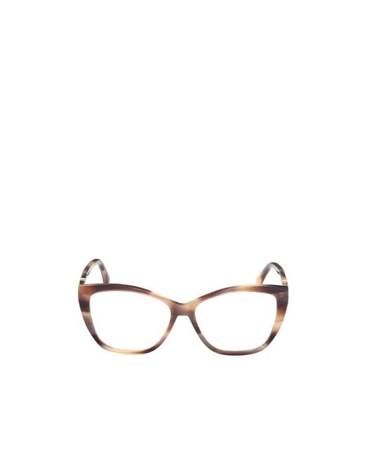 Max Mara Multicolor Cat-Eye Glasses