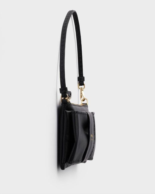 Prada Black Zipper Clutch