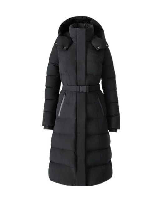 Mackage Black Long-Sleeved Cotton-Padded Jacket