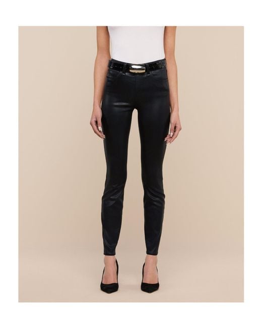 L'Agence Black Marguerite Skinny Jeans