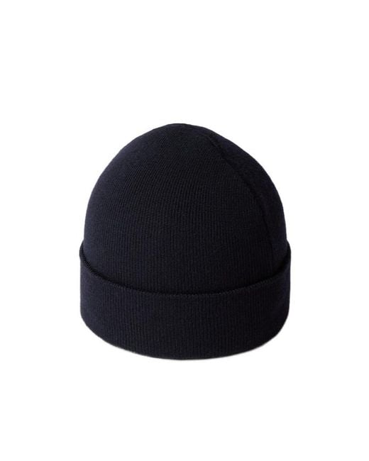Gucci Blue Logo Embroidered Beanie for men