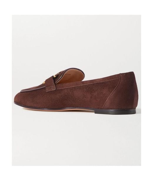 Tod's Pink Kate Buckle Detail Loafers