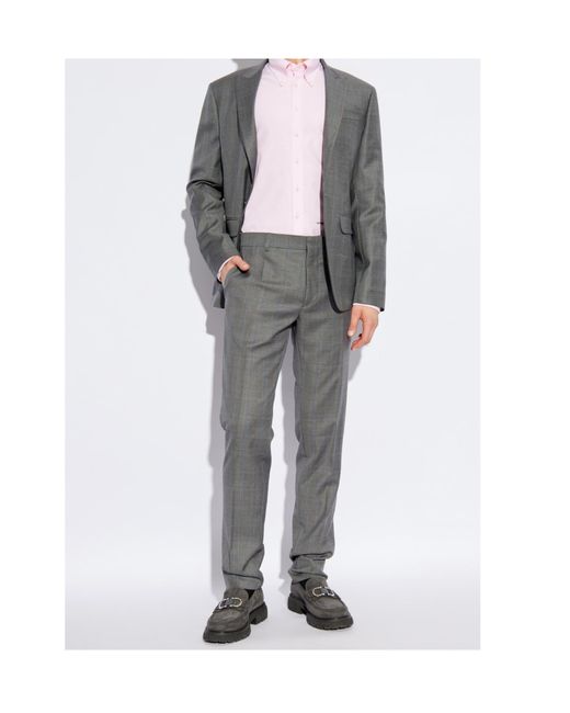 DSquared² Gray Single Breasted Two-Piece Tailored Suit for men