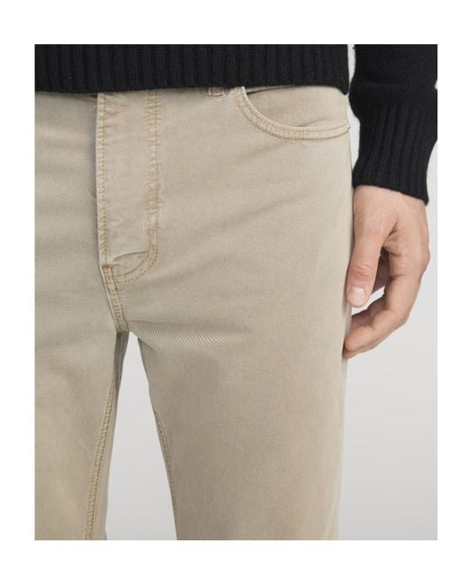 FRAME Natural Five-Pocket Trousers for men