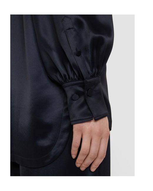 Joseph Blue Tailored Button-Up Shirt