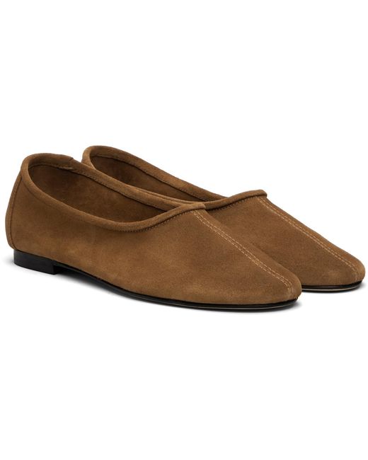 By Far Brown Prudence Summer Ballet Flats