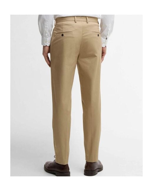 Barbour Natural Bellamy Cotton Trouser for men