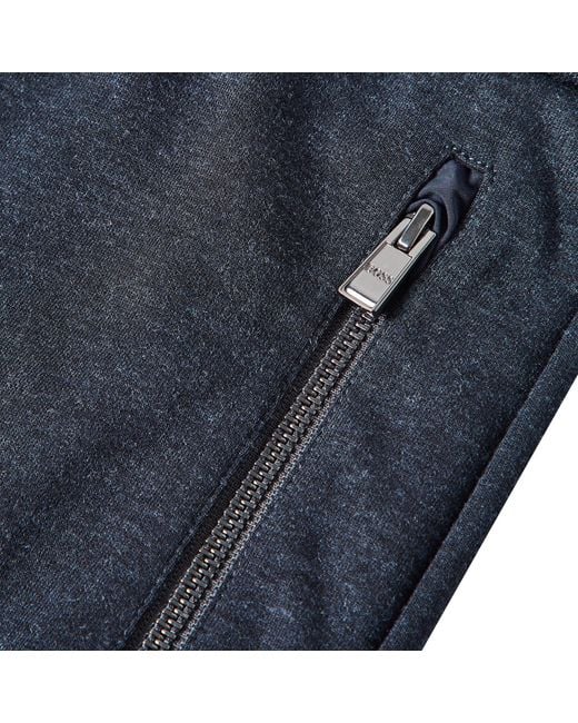 Boss Blue Simple And Casual Pants for men