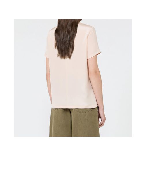Max Mara Pink Short-Sleeved Shirt