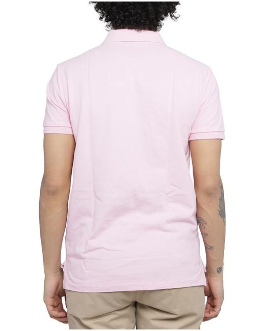 Polo Ralph Lauren Pink Short-Sleeve Polo Shirt for men