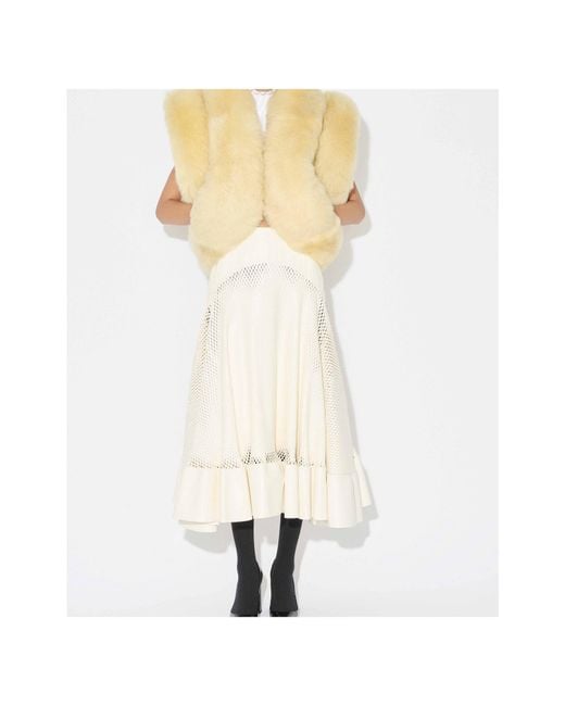 Alaïa White Sleeveless Vest