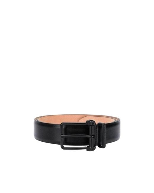 McQueen White Logo Printed Buckle Belt for men