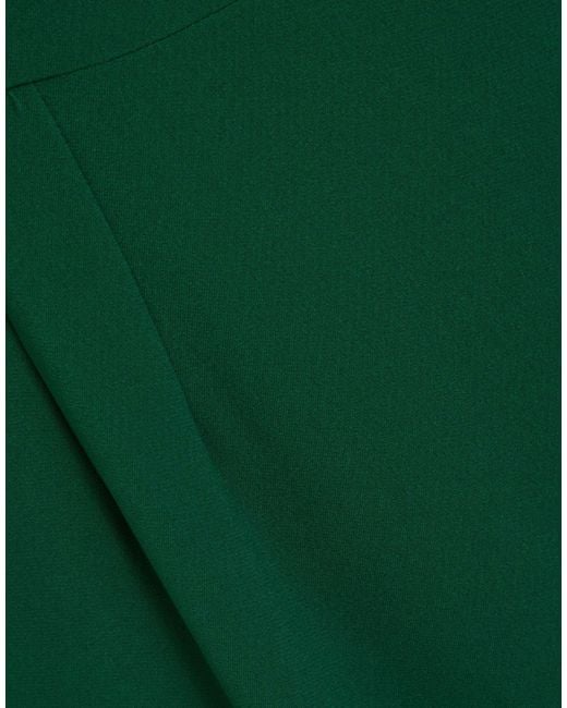 Dolce & Gabbana Green Solid Color Dress