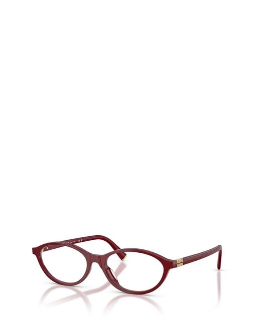 Miu Miu Multicolor Eyewear Oval Frame Glasses for men