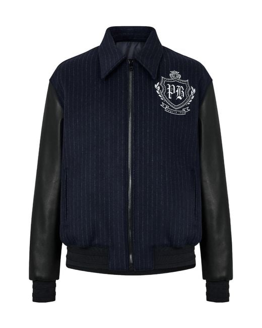 Balmain Blue Stylish And Versatile Jacket for men