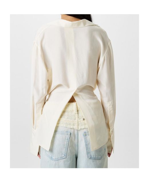 Givenchy White Long Sleeve Shirt