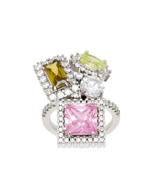 Maison Margiela Multicolor Cluster Ring