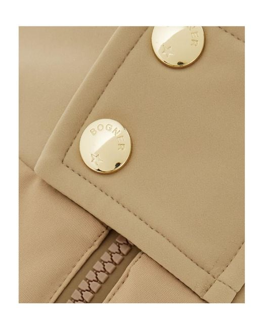 Bogner Natural Maren Layered Straight-Leg Ski Pants