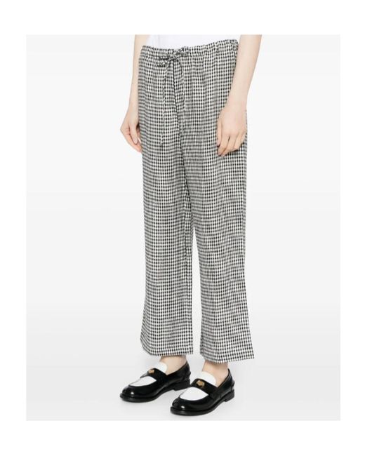 Reformation Gray Olina Trousers