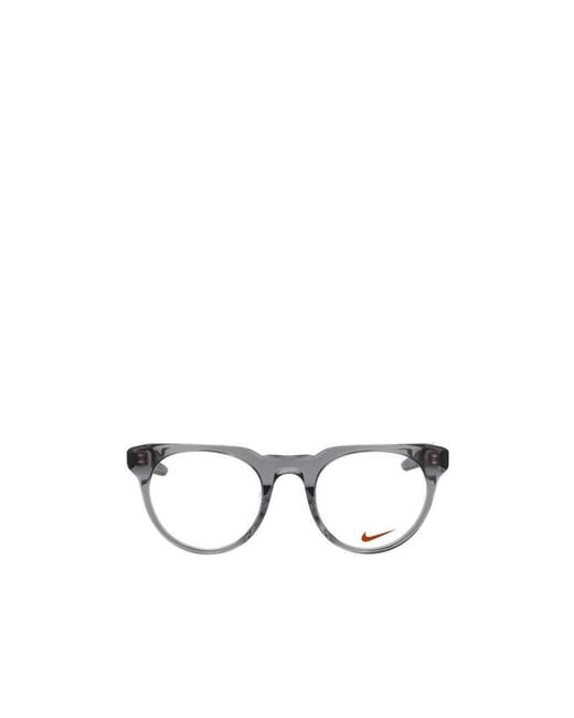 Nike Metallic Round Frame Glasses for men