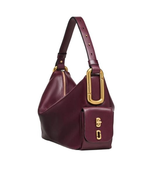 Marc Jacobs Purple Scene Large Shoulder Bag