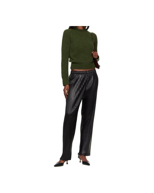 Issey Miyake Black Pleated Trousers