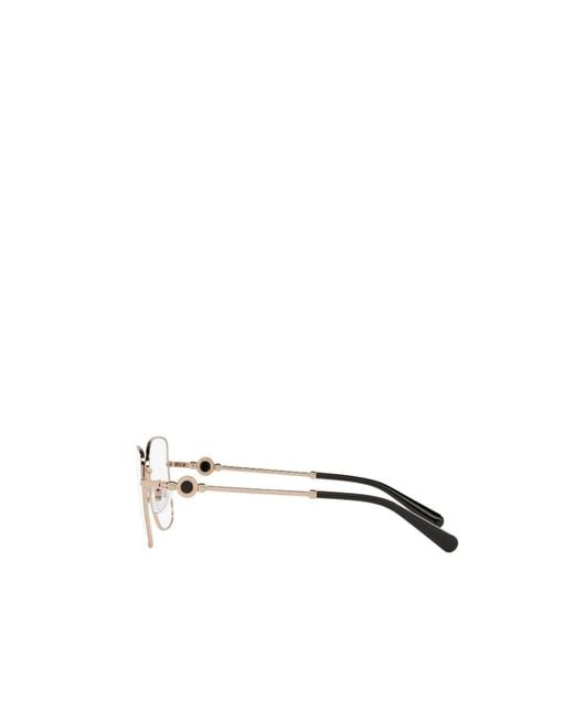 BVLGARI White Logo Flat Mirror